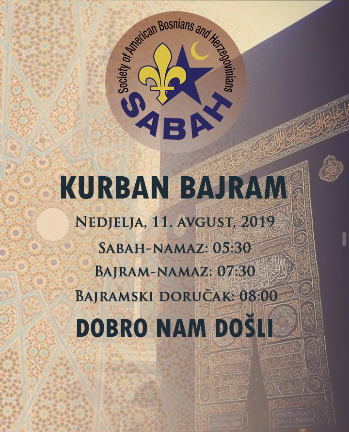 Kurban Bajram 2019.